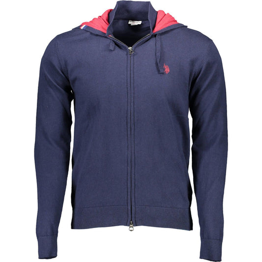 U.S. POLO ASSN. Elegant Long-Sleeved Hooded Cardigan U.S. POLO ASSN.