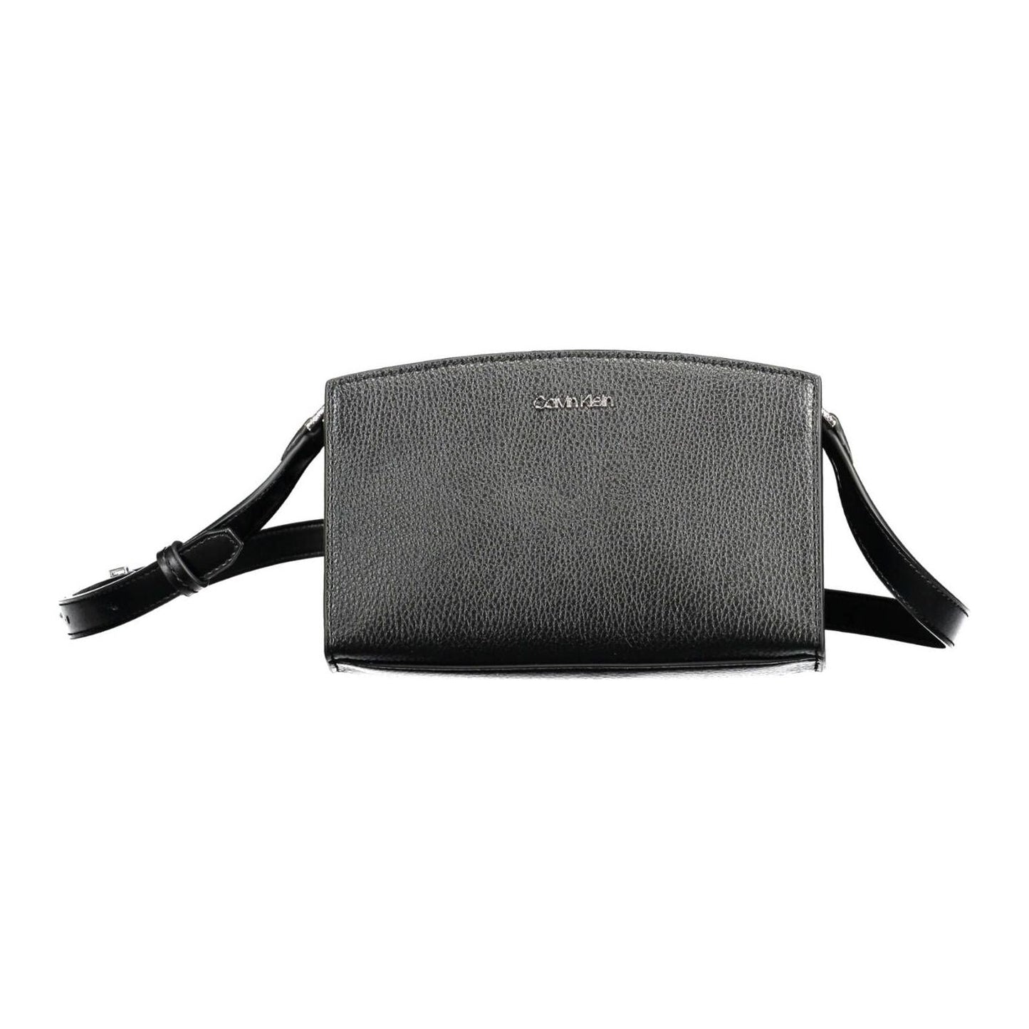 Calvin Klein Sleek Black Shoulder Bag with Chic Logo Calvin Klein