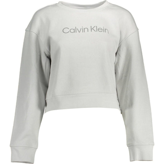 Calvin Klein Gray Cotton Women Sweater Calvin Klein