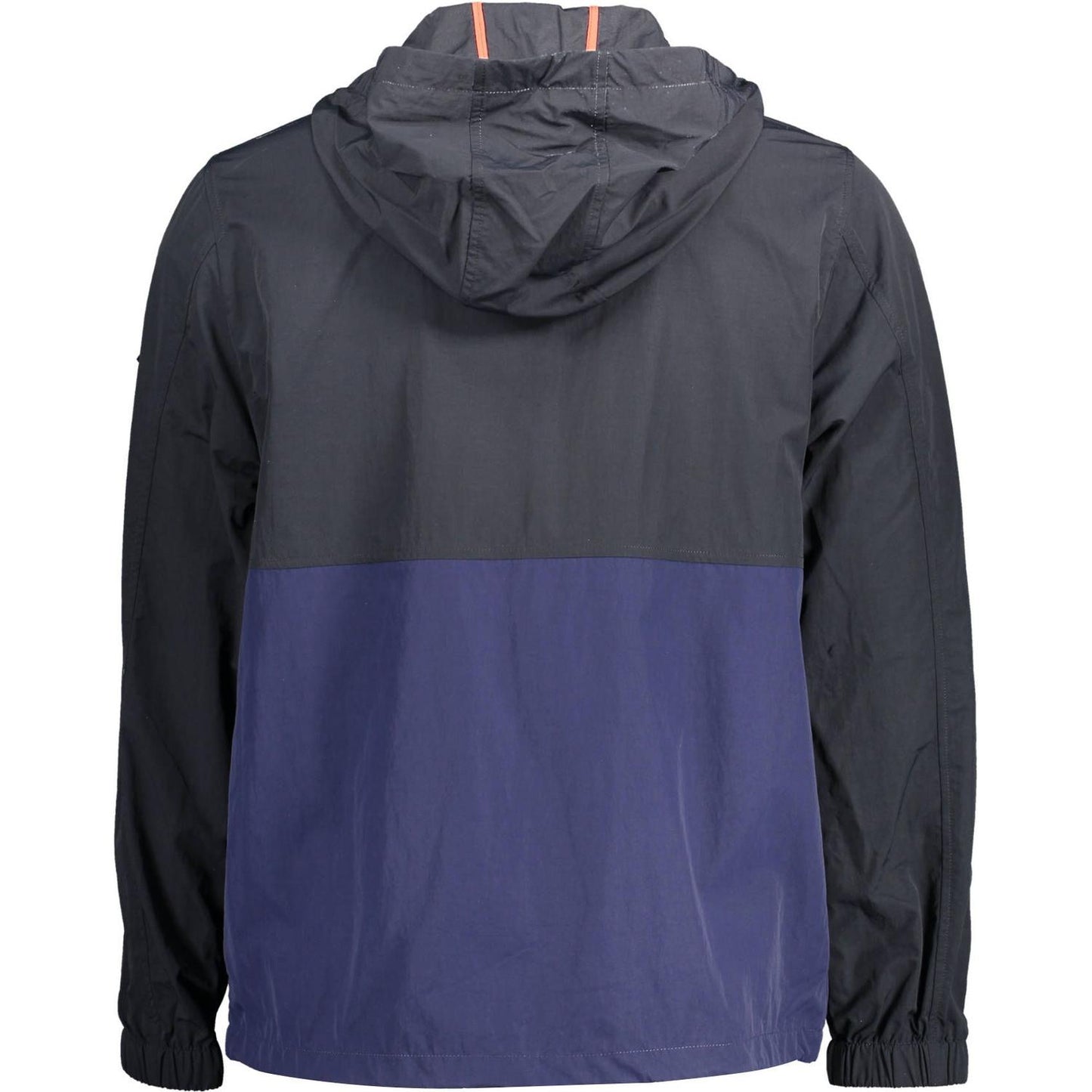 Gant Chic Blue Hooded Sports Jacket with Contrast Details Gant