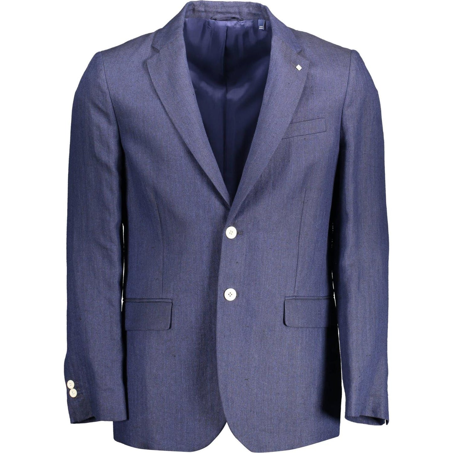 Gant Elegant Linen Blue Jacket for Men Gant