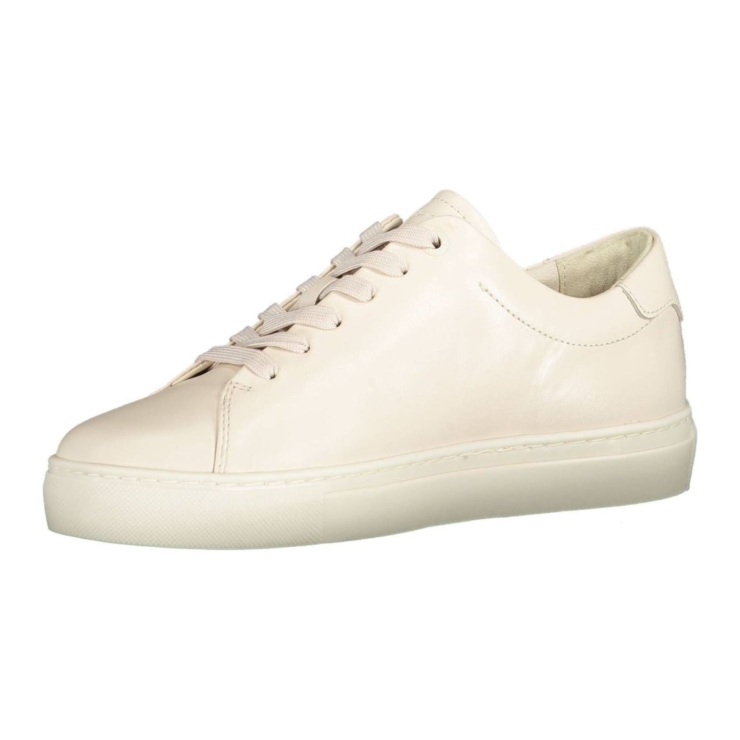 Tommy Hilfiger Beige Lace-Up Sneaker with Iconic Accents Tommy Hilfiger