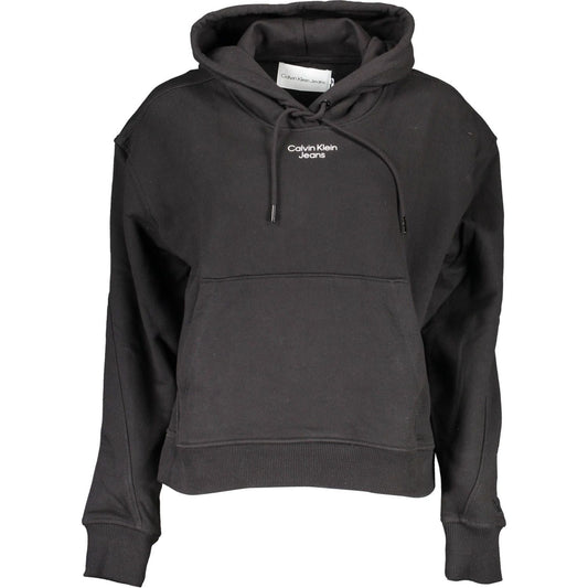 Calvin Klein Elegant Cotton Hooded Sweatshirt with Logo Calvin Klein