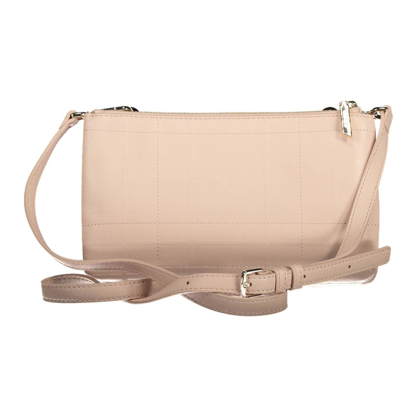 Calvin Klein Elegant Pink Shoulder Bag with Contrasting Details Calvin Klein