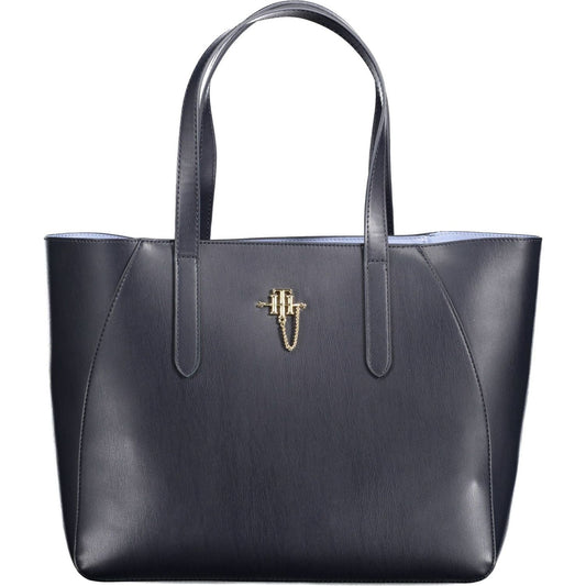 Tommy Hilfiger Blue Polyethylene Women Handbag