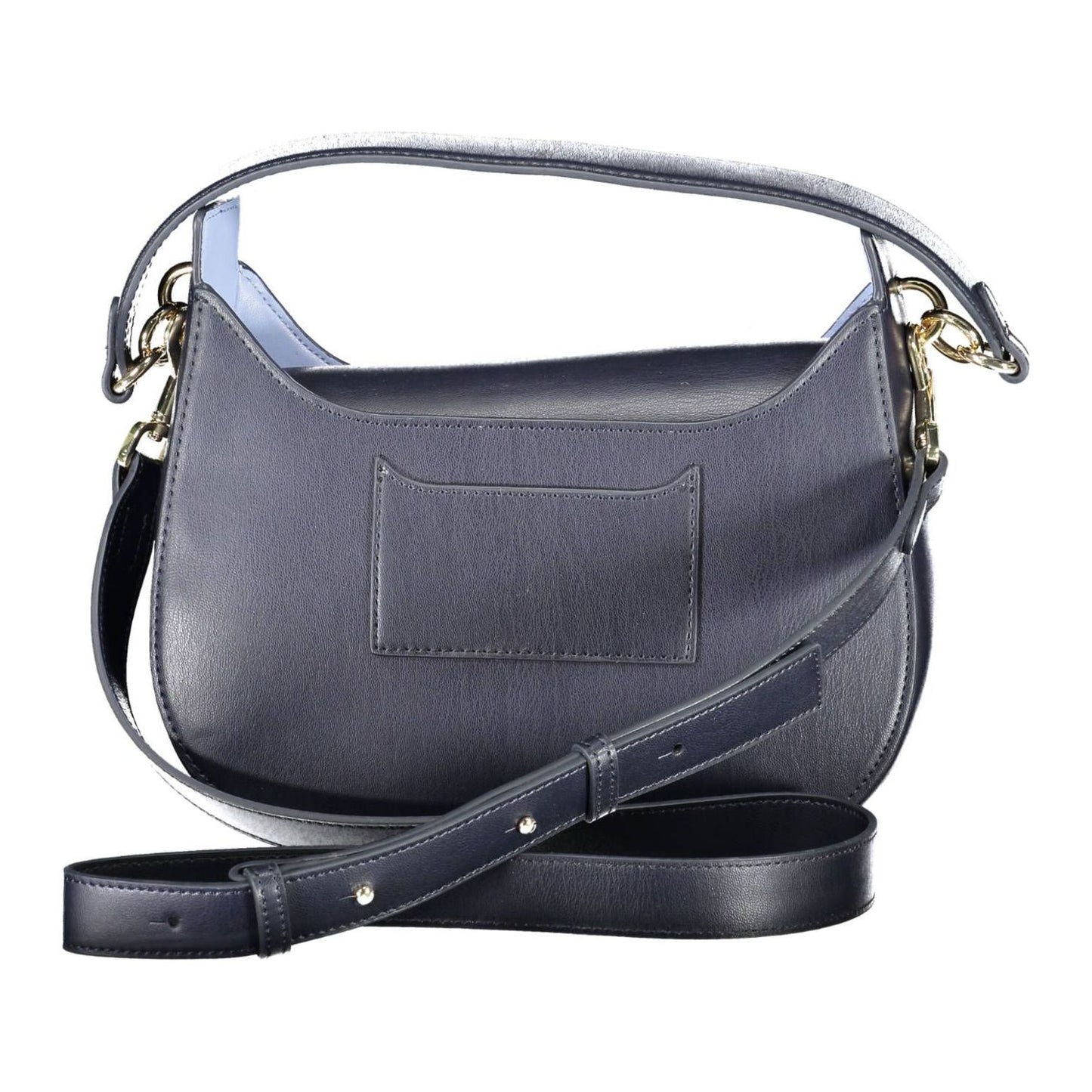 Tommy Hilfiger Chic Blue Magnetic Handbag with Contrasting Details Tommy Hilfiger