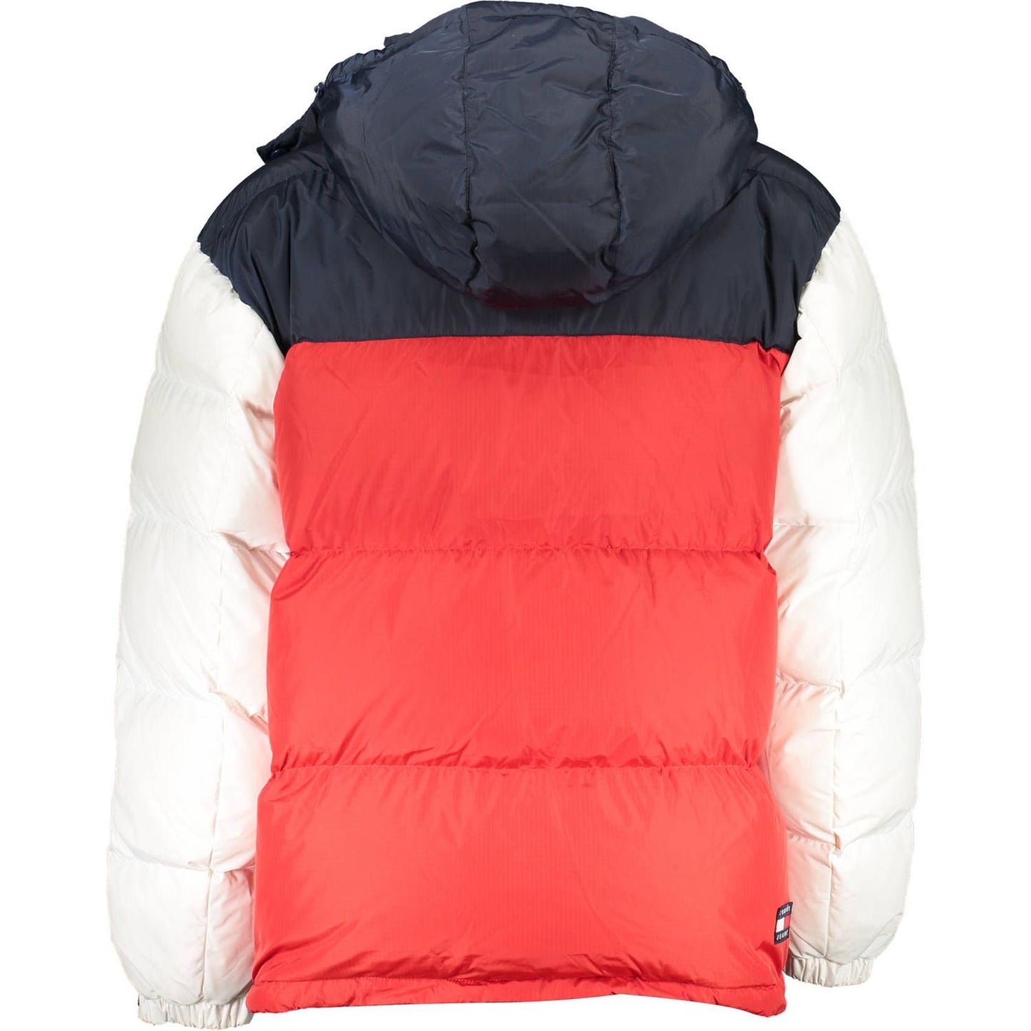 Tommy Hilfiger Elegant Blue Down Jacket with Removable Hood Tommy Hilfiger