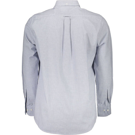 Gant Elegant Organic Cotton Blend Blue Shirt Gant