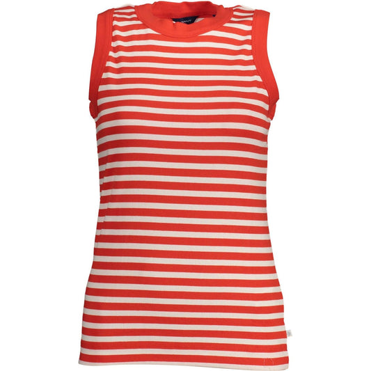 Gant Elegant Wide Shoulder Tank Top in Red Gant