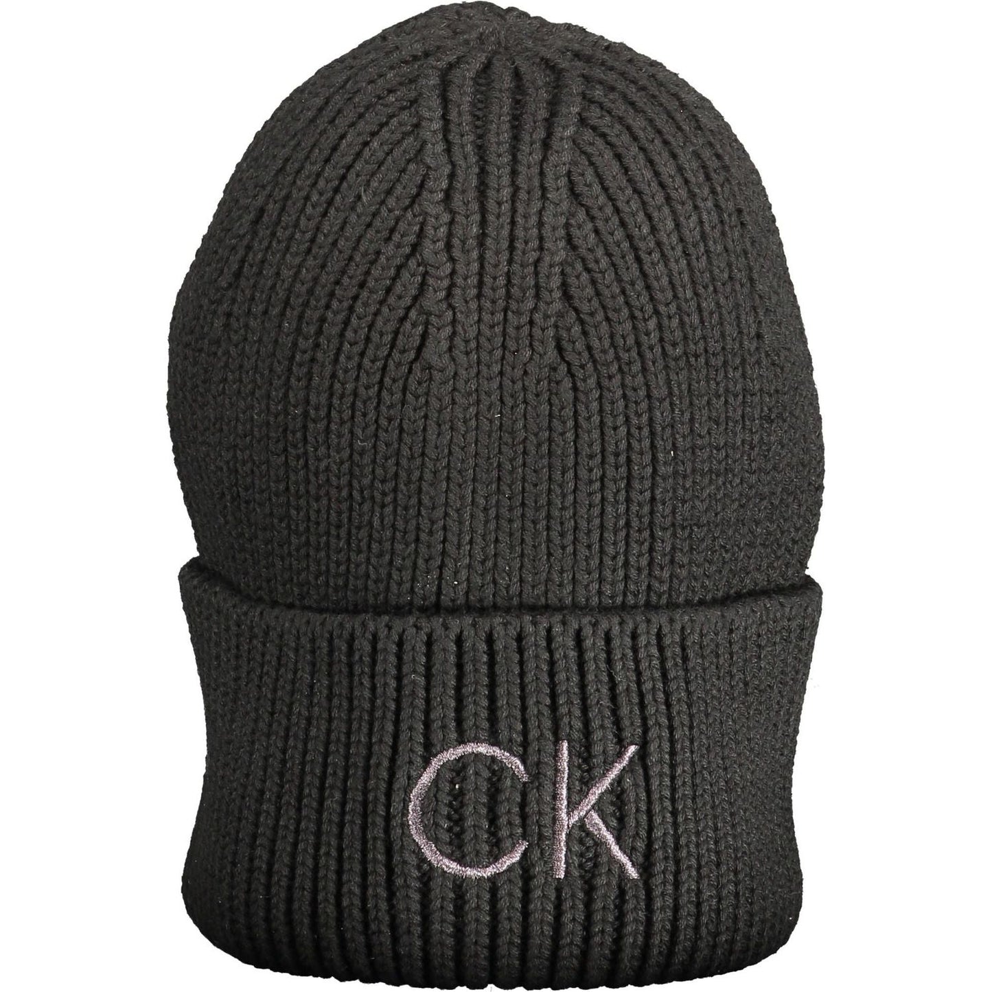 Calvin Klein Chic Embroidered Logo Cap in Black Calvin Klein