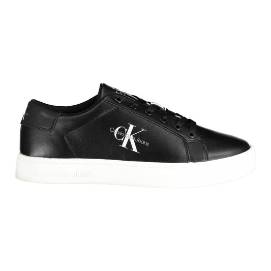 Calvin Klein Sleek Black Sports Sneakers with Eco-Friendly Touch Calvin Klein