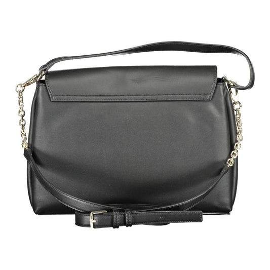 Calvin Klein Elegant Black Shoulder Handbag Calvin Klein