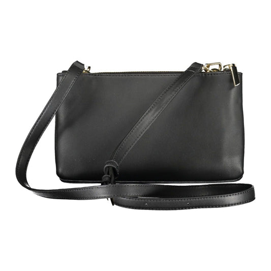 Calvin Klein Sleek Black Recycled Polyester Handbag Calvin Klein