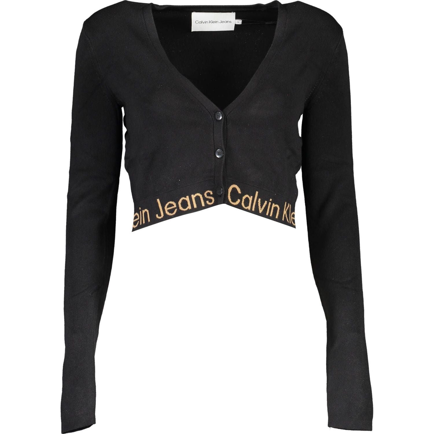 Calvin Klein Black Lyocell Women Sweater