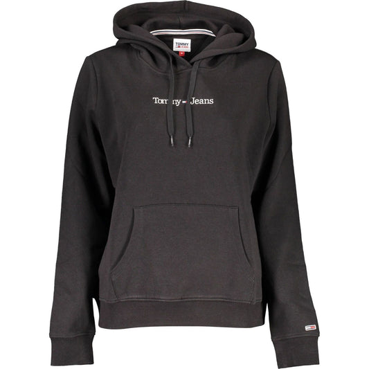 Tommy Hilfiger Chic Hooded Sweatshirt with Embroidered Logo Tommy Hilfiger