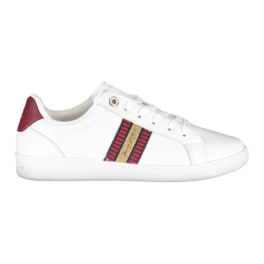 Tommy Hilfiger Eco Chic White Lace-Up Sneakers Tommy Hilfiger