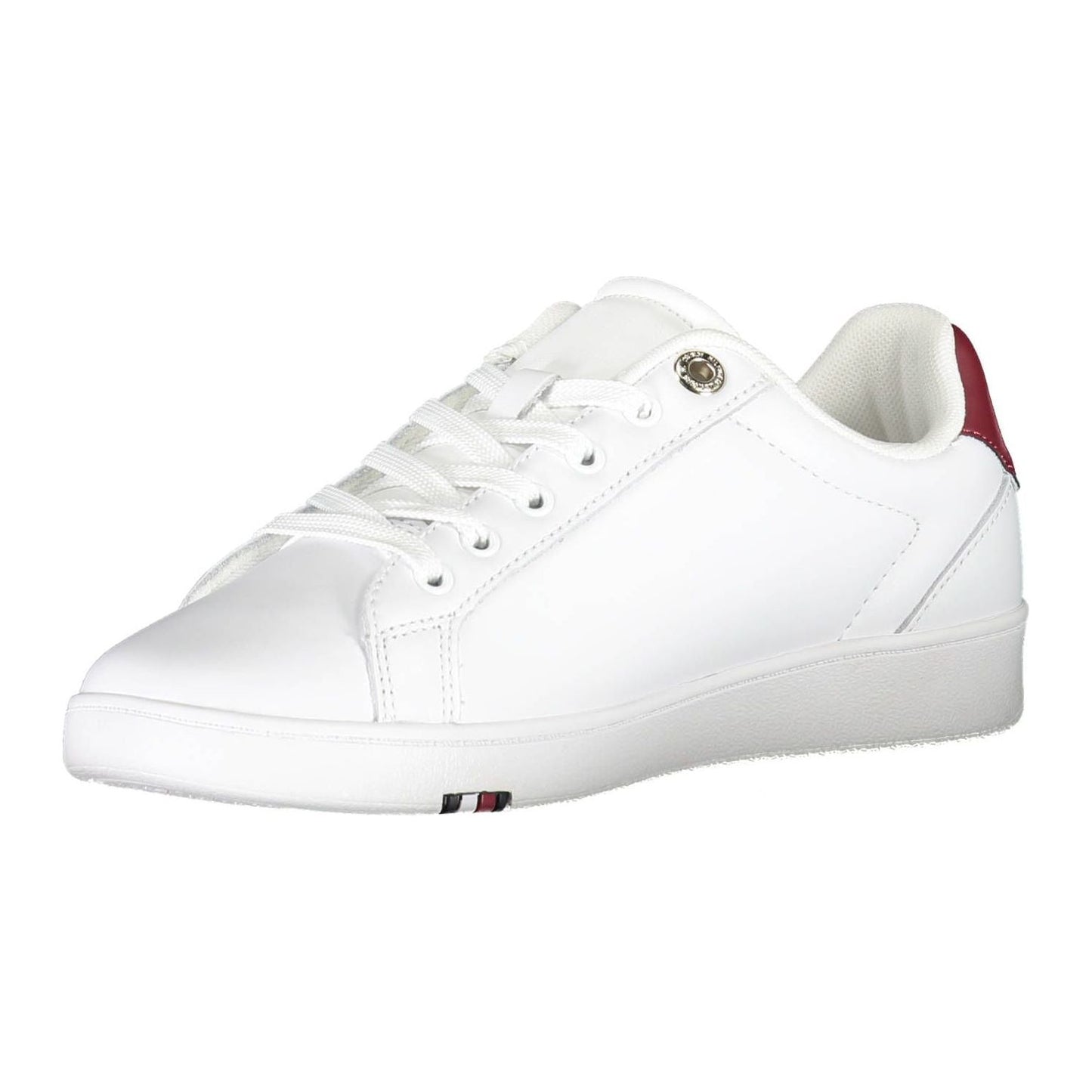 Tommy Hilfiger Eco Chic White Lace-Up Sneakers Tommy Hilfiger