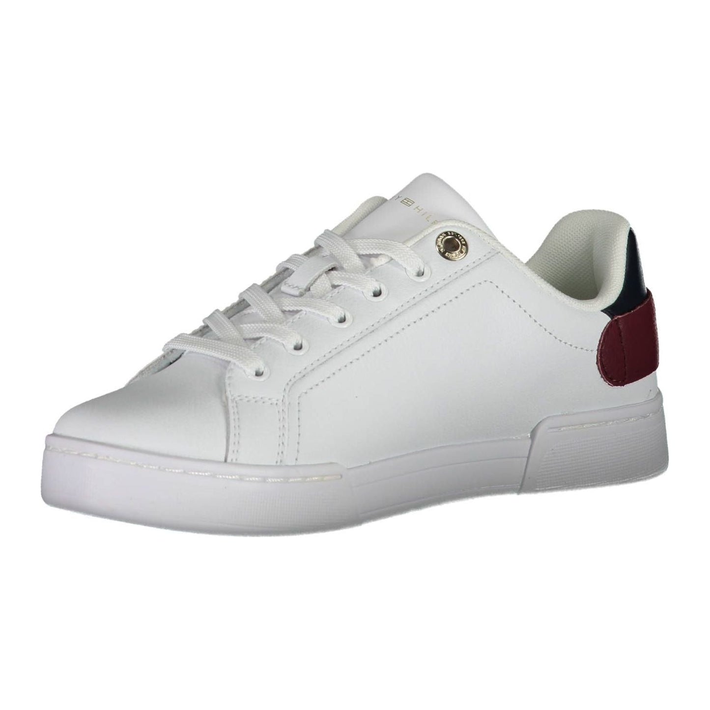 Tommy Hilfiger Eco-Chic White Lace-Up Sneakers Tommy Hilfiger