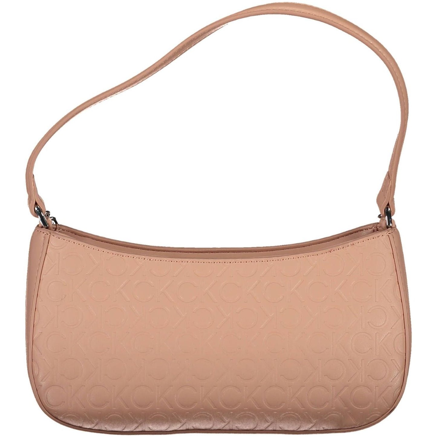 Calvin Klein Chic Pink Chain Handle Bag with Contrasting Details Calvin Klein