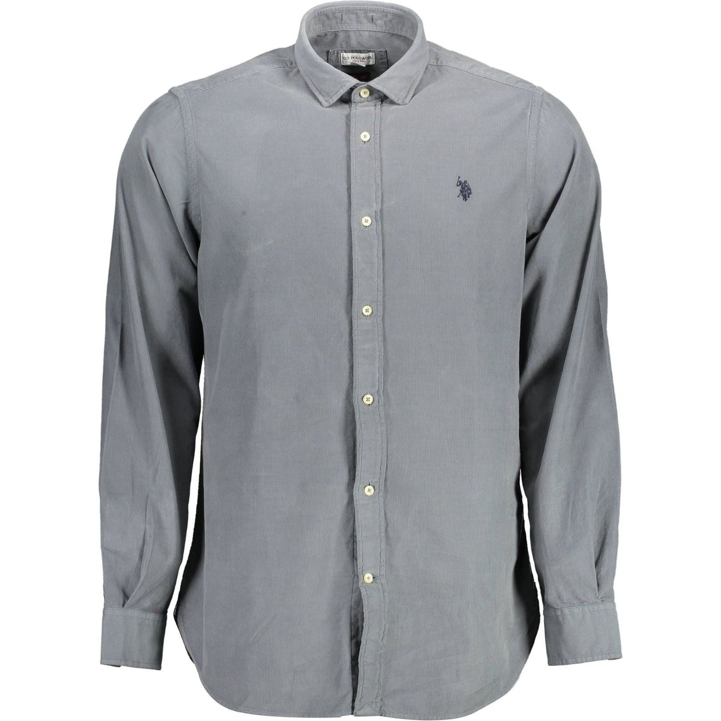 U.S. POLO ASSN. Elegant Slim Fit Blue Button-Down Shirt U.S. POLO ASSN.