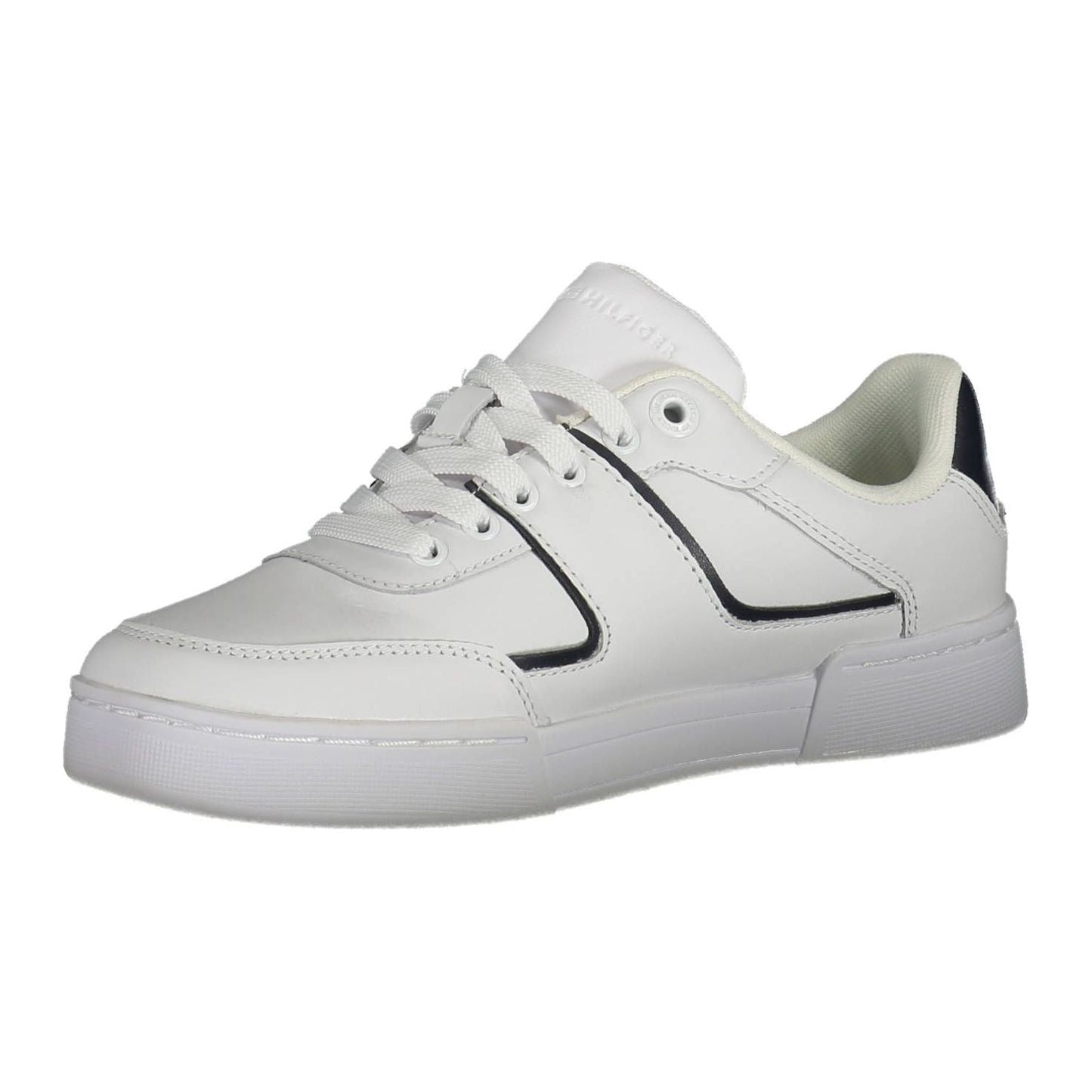 Tommy Hilfiger Eco-Friendly Chic White Sneakers Tommy Hilfiger