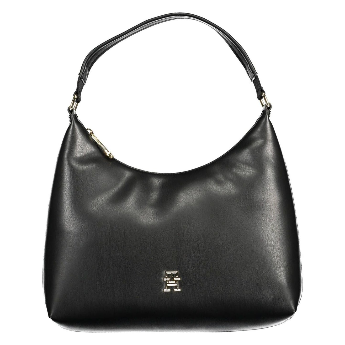 Tommy Hilfiger Elegant Black One-Handle Shoulder Bag Tommy Hilfiger