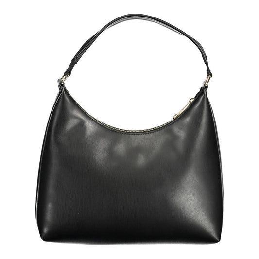 Tommy Hilfiger Elegant Black One-Handle Shoulder Bag Tommy Hilfiger