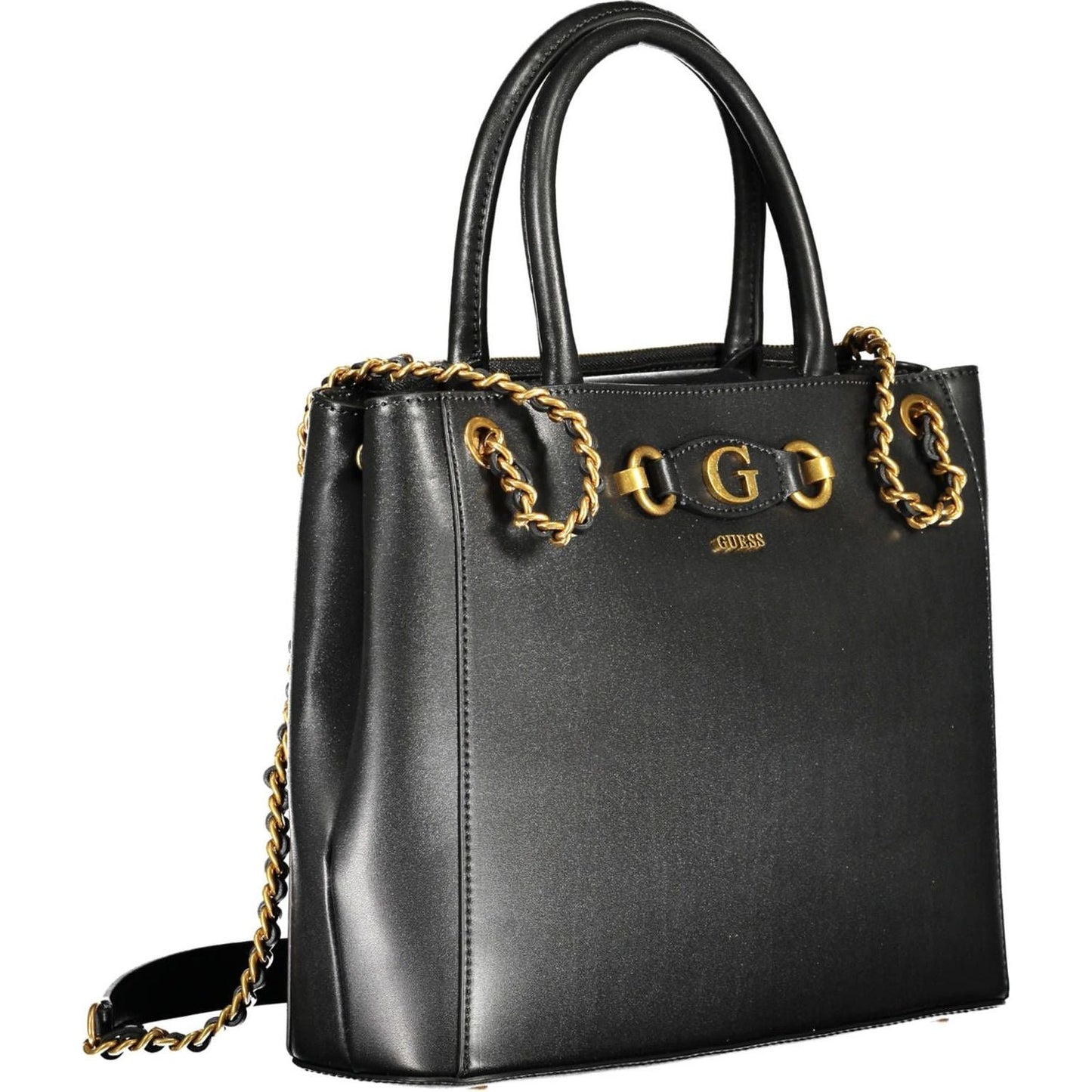 Guess Jeans Elegant Two-Tone Chain Handle Handbag Guess Jeans