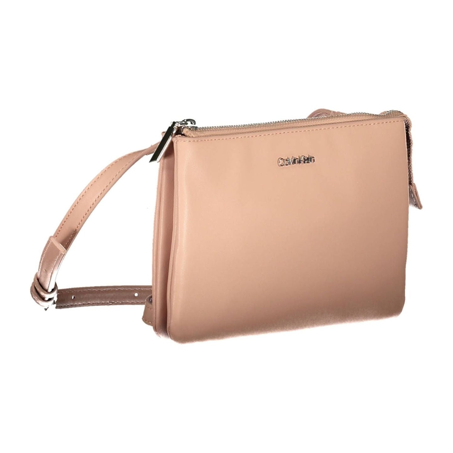 Calvin Klein Chic Pink Contrasting Details Shoulder Bag Calvin Klein