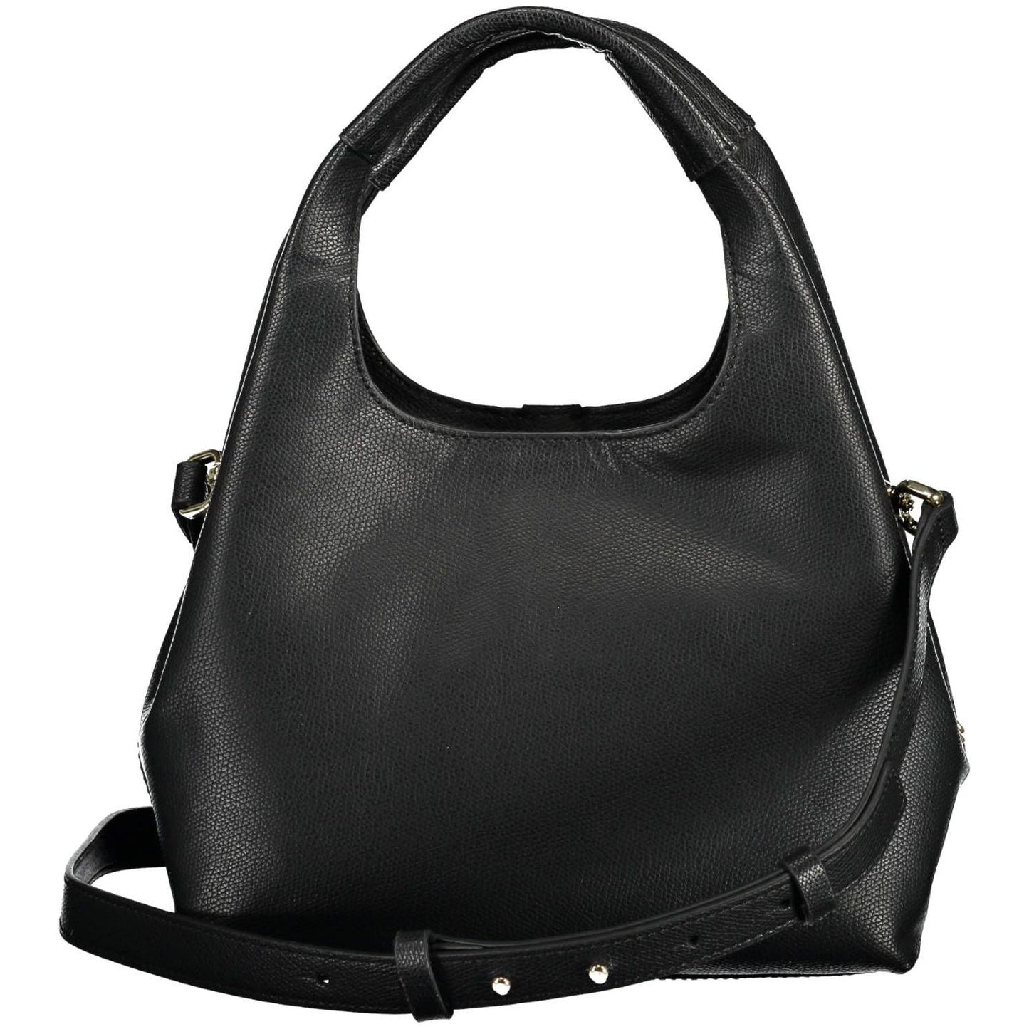 Tommy Hilfiger Elegant Black Shoulder Bag with Contrasting Details Tommy Hilfiger