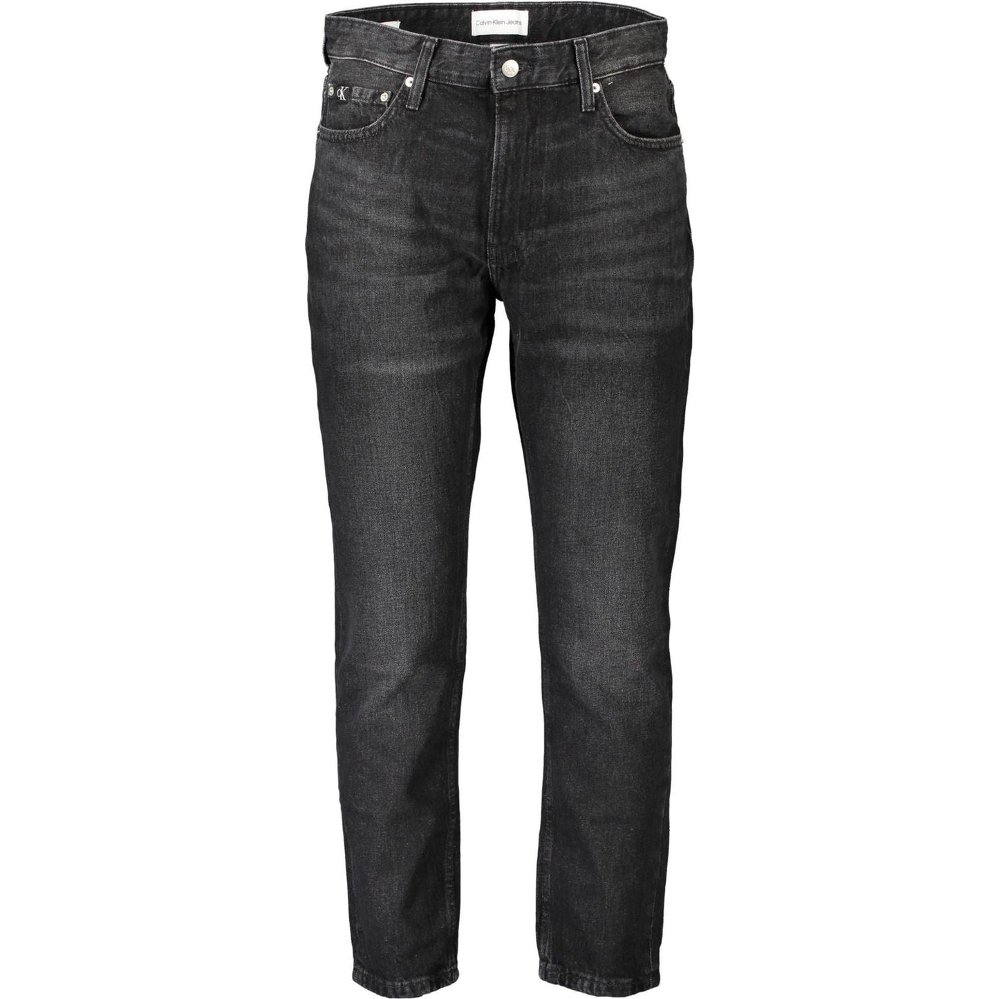 Calvin Klein Sleek Black Cotton Denim Jeans Calvin Klein