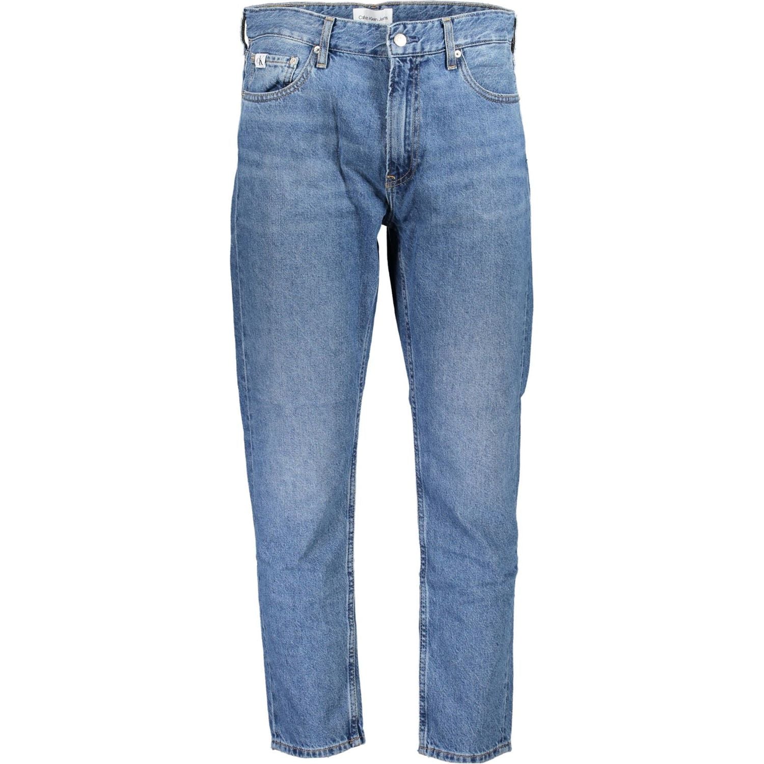 Calvin Klein Blue Cotton Men Jeans