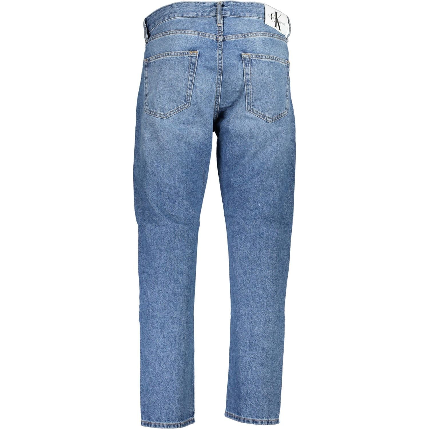 Calvin Klein Blue Cotton Men Jeans