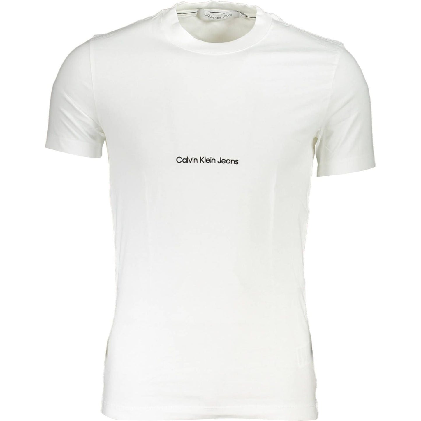 Calvin Klein White Cotton Men TShirt Calvin Klein