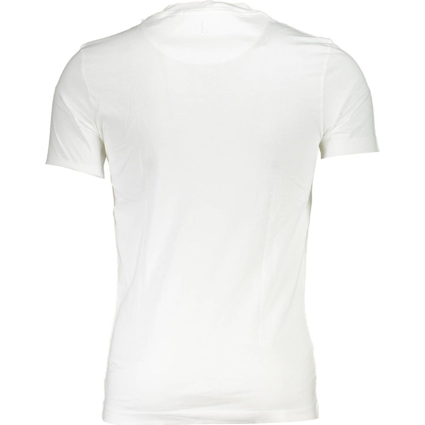 Calvin Klein White Cotton Men TShirt Calvin Klein