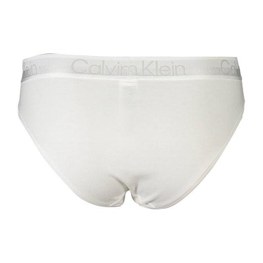 Calvin Klein White Cotton Women Brief Calvin Klein