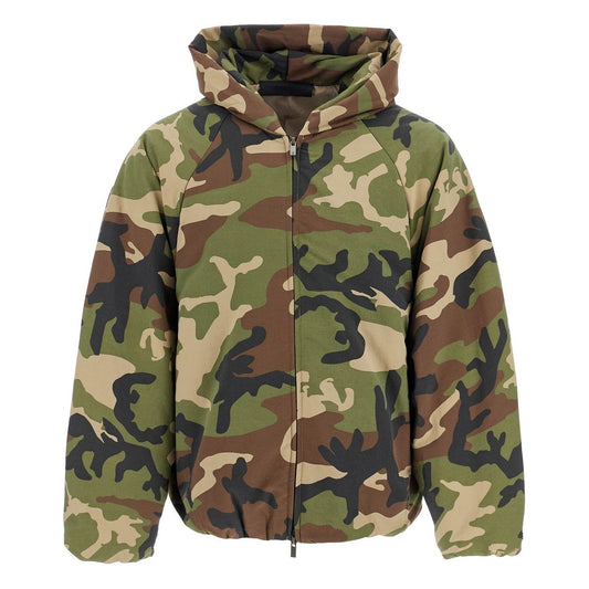 Fear Of God ESSENTIALS jacket with camouflage print Vests Fear Of God ESSENTIALS