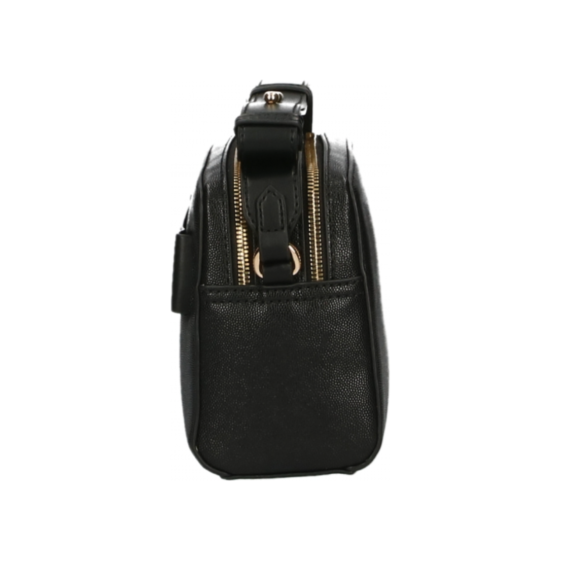 Plein Sport Sleek Black Double-Zip Crossbody Bag Plein Sport