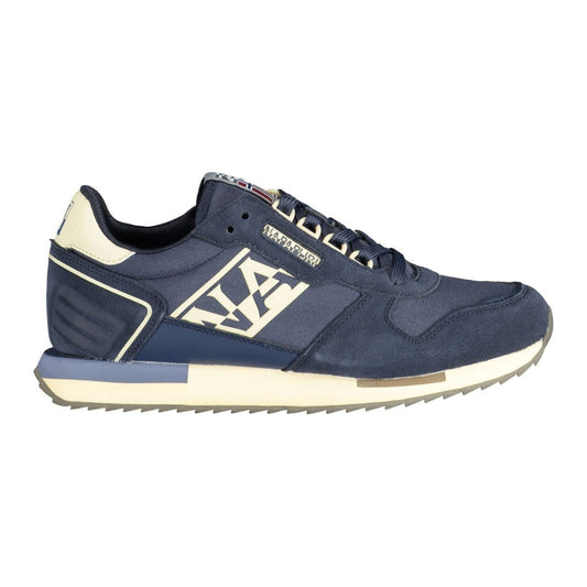 Napapijri Sleek Blue Sneakers with Contrasting Details Napapijri