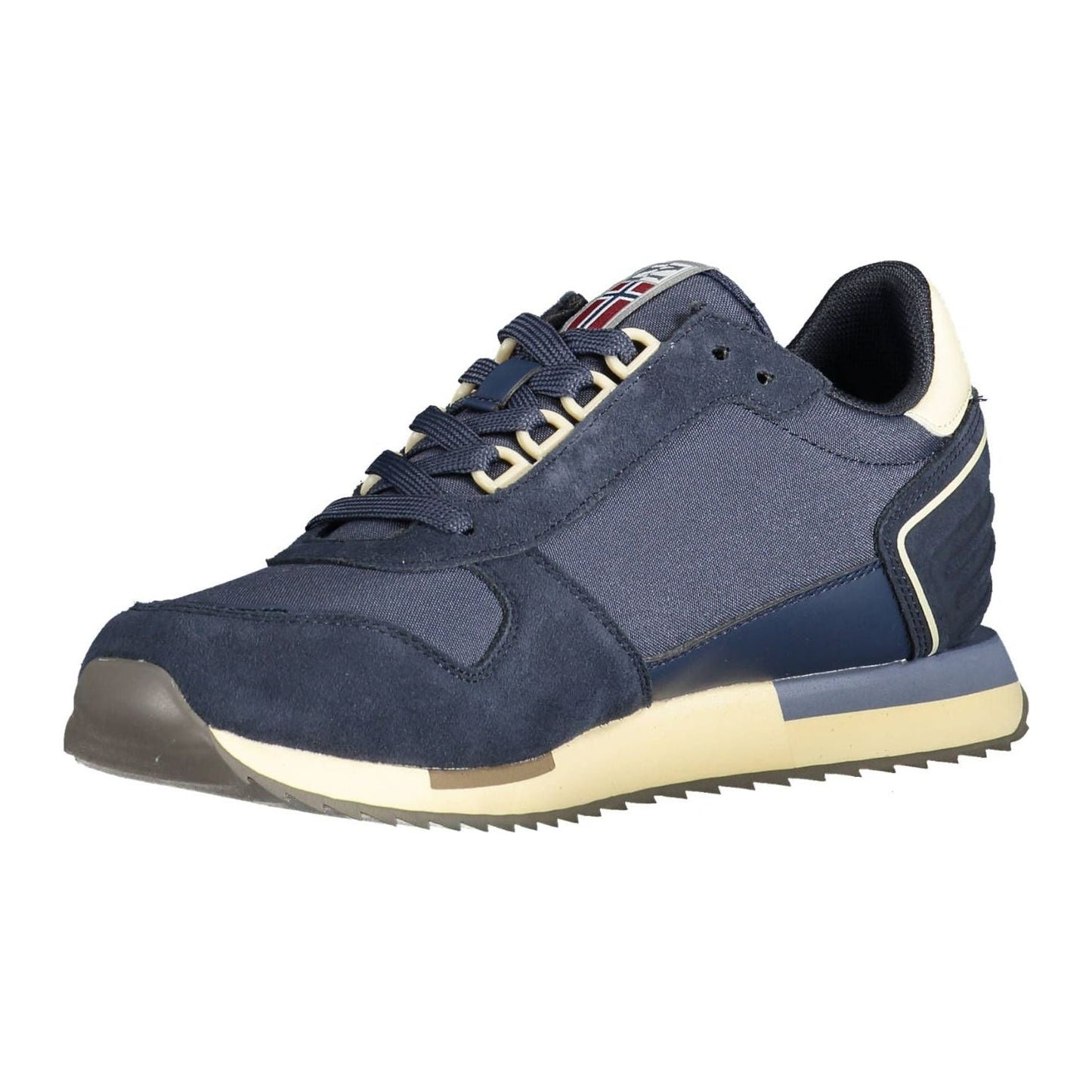 Napapijri Sleek Blue Sneakers with Contrasting Details Napapijri