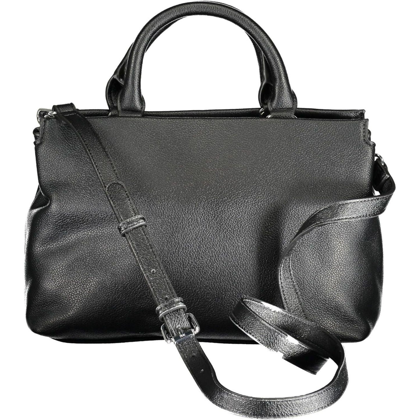 BYBLOS Elegant Two-Handle Contrasting Detail Tote BYBLOS