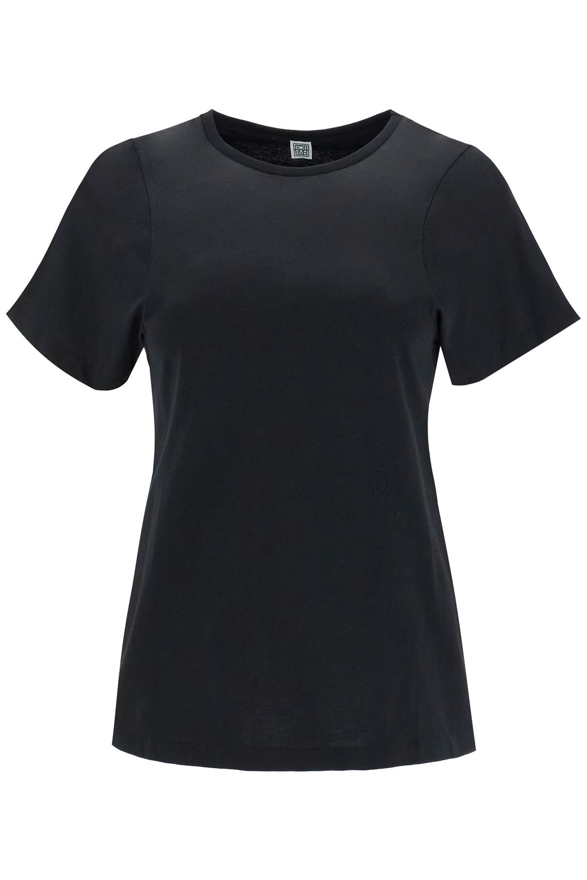 Toteme curved seam t-shirt Topwear Toteme