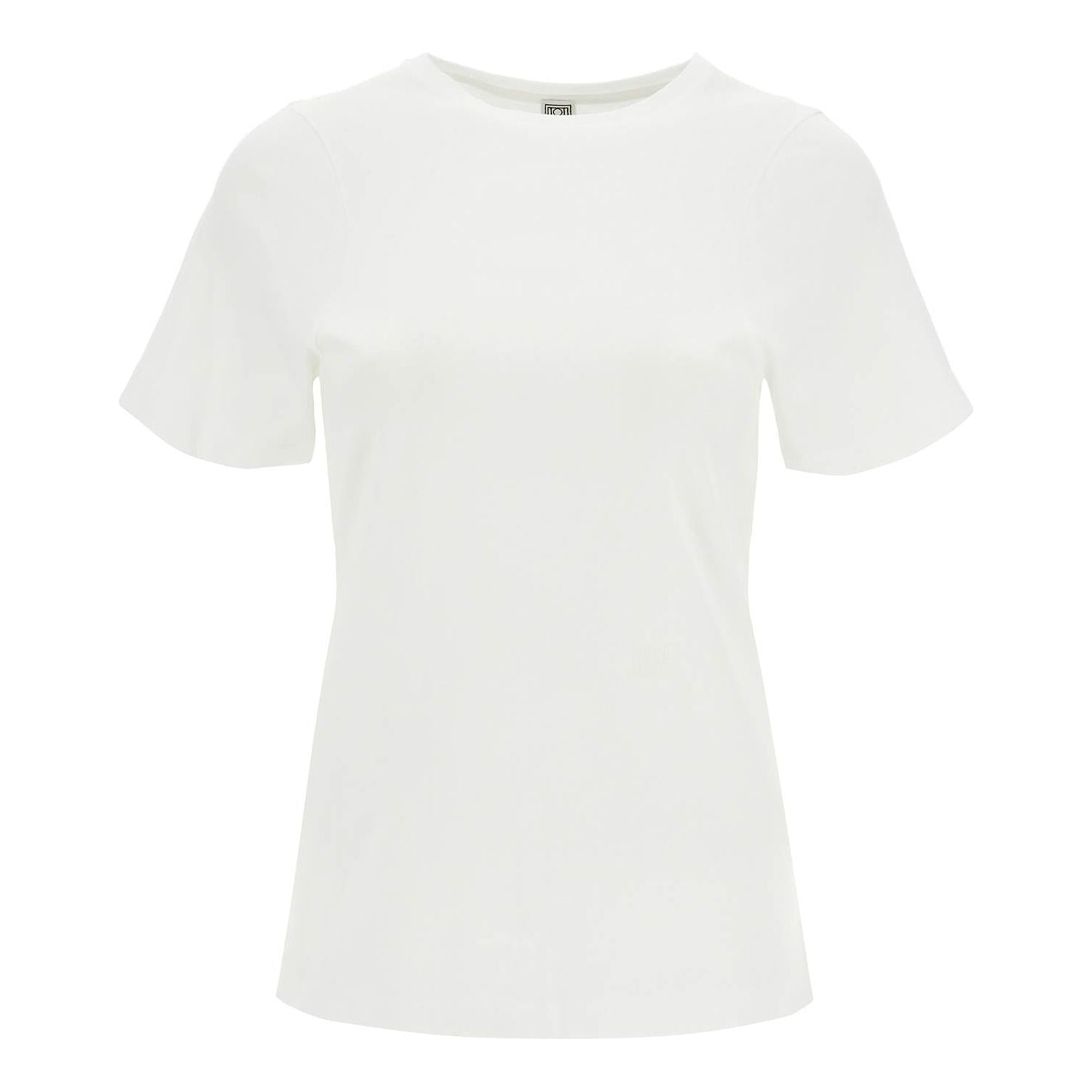 Toteme curved seam t-shirt