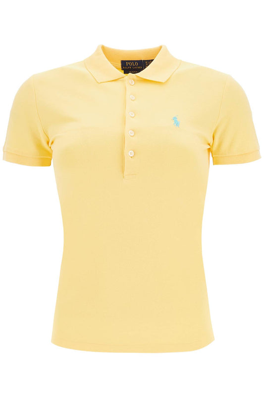 Polo Ralph Lauren julie slim fit five button polo shirt Topwear Polo Ralph Lauren