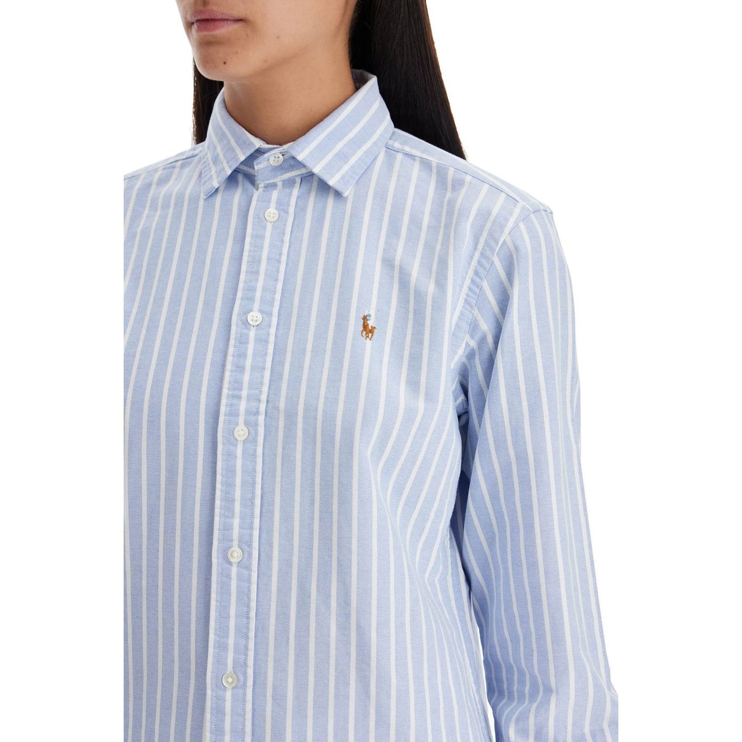 Polo Ralph Lauren striped oxford shirt for men Topwear Polo Ralph Lauren