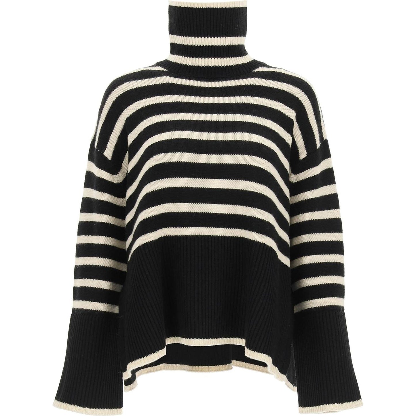 Toteme striped wool cotton turtleneck Knitwear Toteme