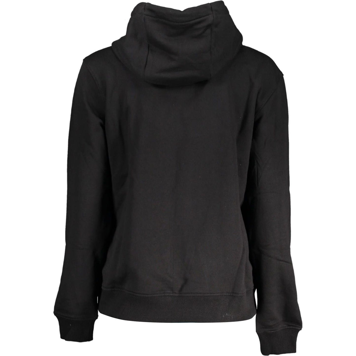 Calvin Klein Elegant Black Logo Hooded Sweatshirt Calvin Klein