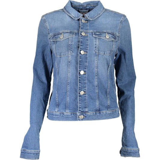 Tommy Hilfiger Chic Denim Long Sleeve Jacket with Embroidery Tommy Hilfiger