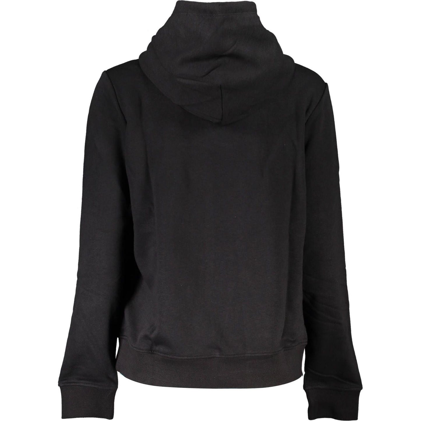 Tommy Hilfiger Chic Black Hooded Sweatshirt with Logo Tommy Hilfiger