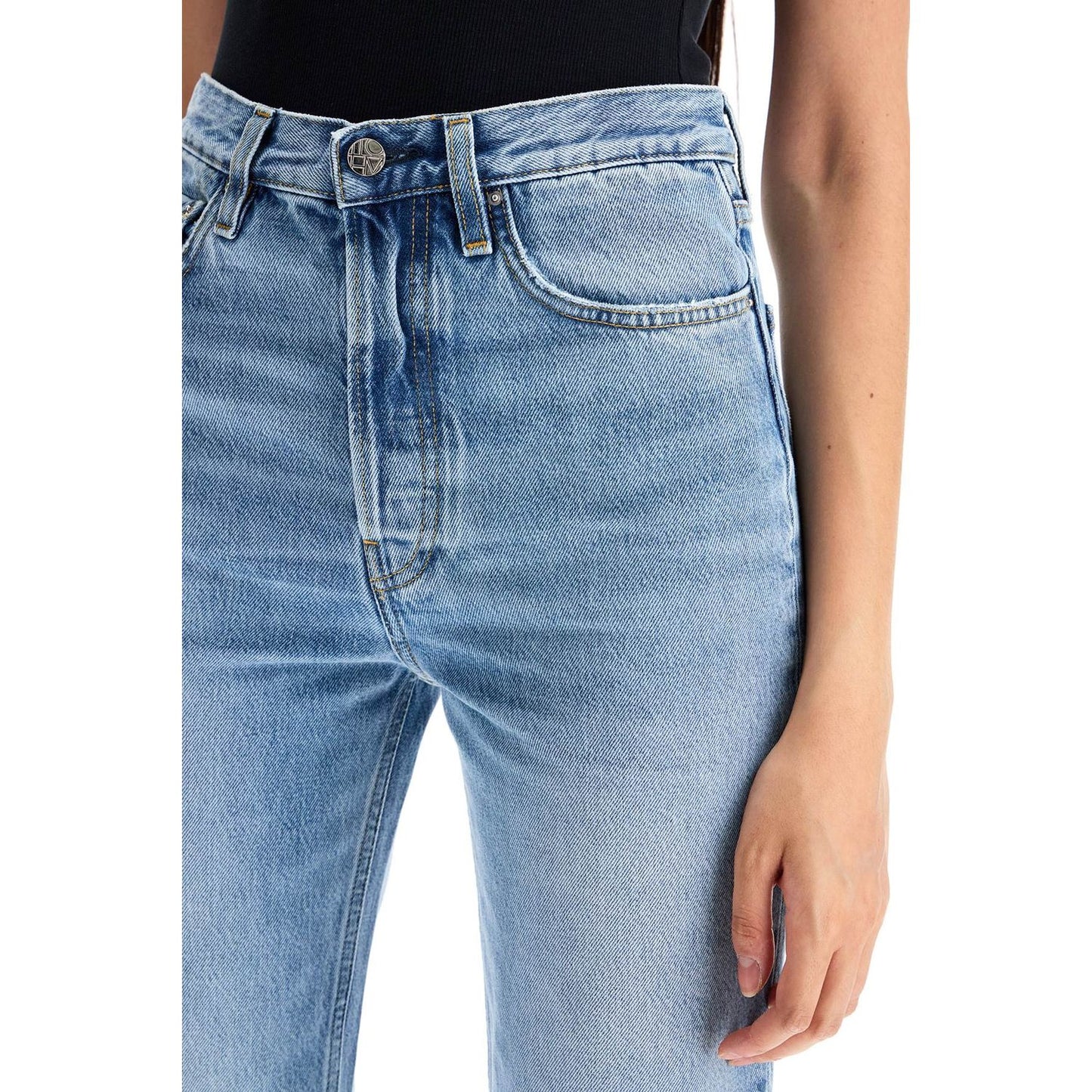 Toteme classic cut cropped jeans